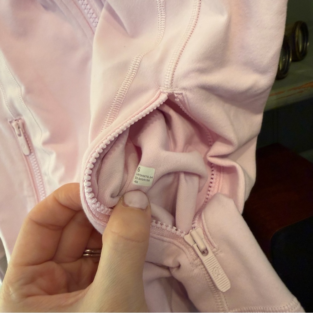Lululemon Pink Define Jacket Size 6 🩷 - Picture 9 of 9